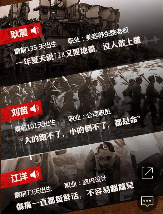 四十年后,媒体用可视化报道走进唐山之殇