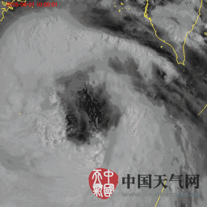 高分四号卫星对台风“妮妲”的观测结果