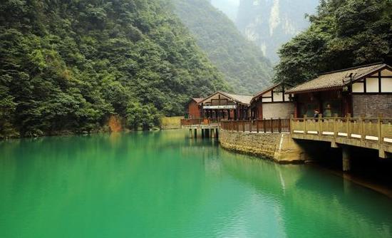 资料图：重庆神龙峡