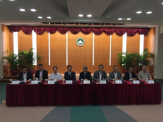 澳门特区政府举行新闻发布会