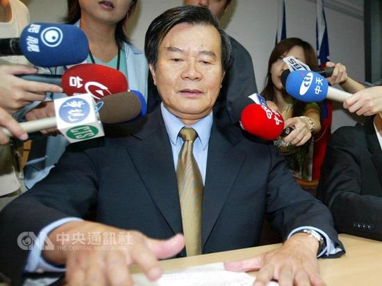 　江春男向蔡英文请辞台当局“驻新加坡代表”