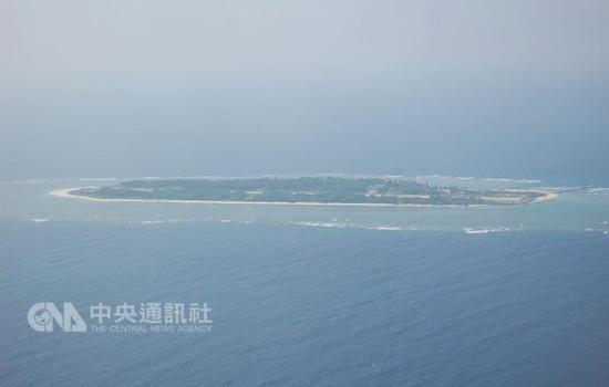 目前由台湾当局实际控制的南沙太平岛