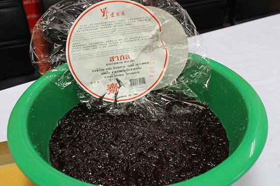 有泰国官员称从中国进口的某品牌紫菜产品砷含量超标(网页截图)