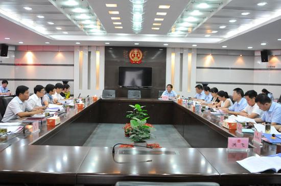 安徽省高院副院长汪沪平来芜湖中院调研督查指导家事审判