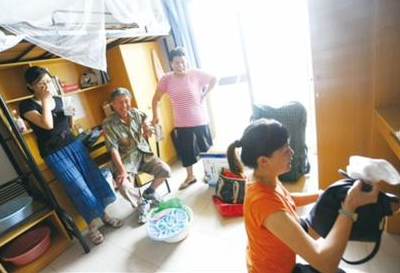 　图说：上海大学寝室 资料图