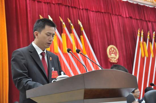 上思法院工作报告获上思县人大全票通过|院长