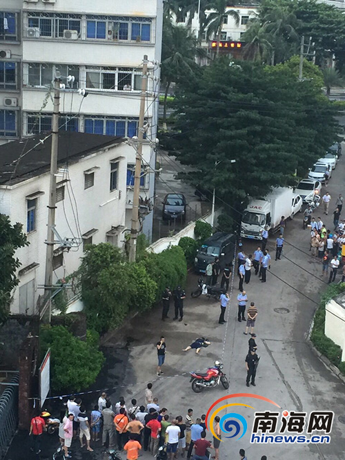 事发现场。(网友供图)