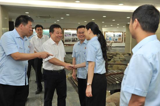芜湖市委书记宋国权到芜湖中院调研指导工作