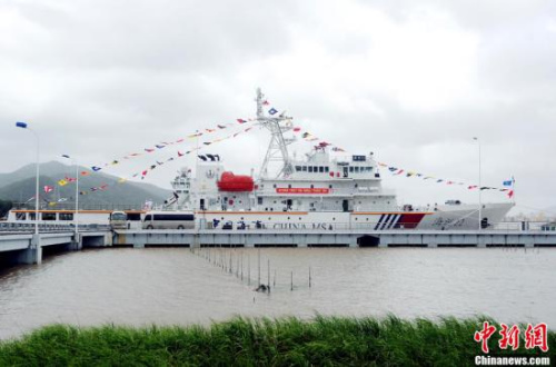 资料图：中国在钓鱼岛海域增设巡逻船