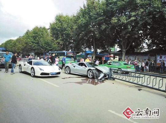 车祸现场 网友供图