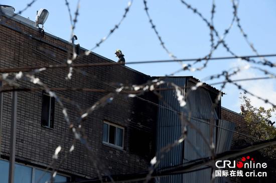 莫斯科仓库大火导致16死4人伤