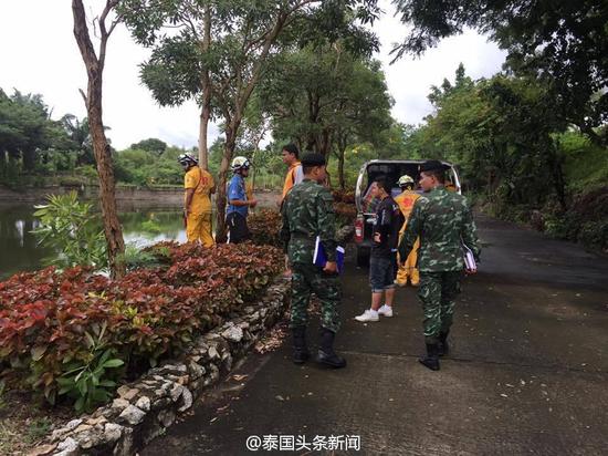 泰国警察搜寻失踪的中国女游客下落。