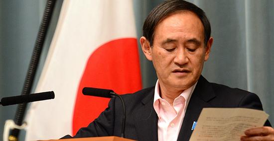 资料图:日本内阁秘书长菅义伟