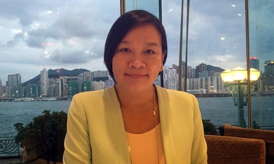 香港立法会议员梁美芬（图片来源：卫报）