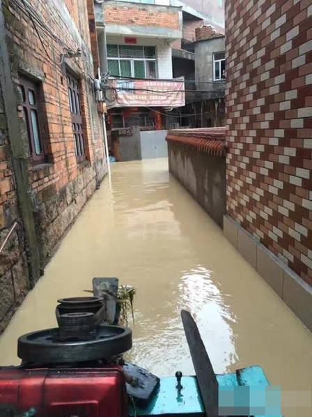 新郎风雨中坐船接亲 台风也拦不住娶老婆(图)
