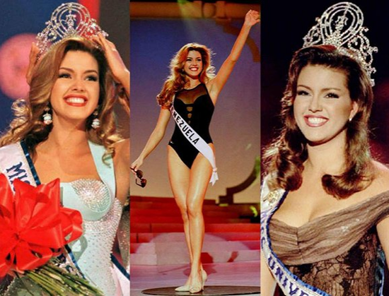   1996年，马查多当选环球小姐。图片来源：网络