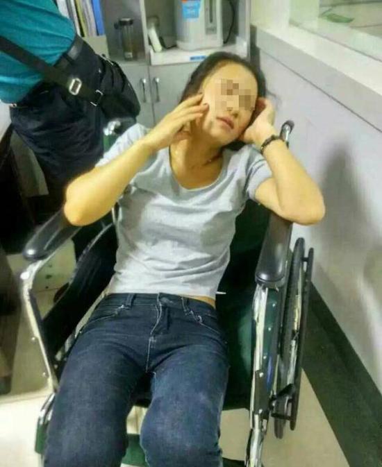 被打的女导游