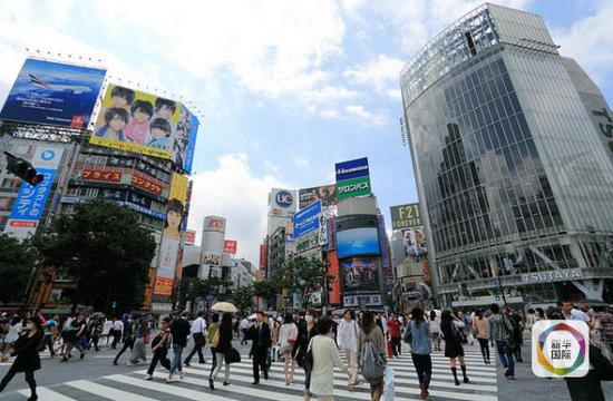 日本街头。资料图