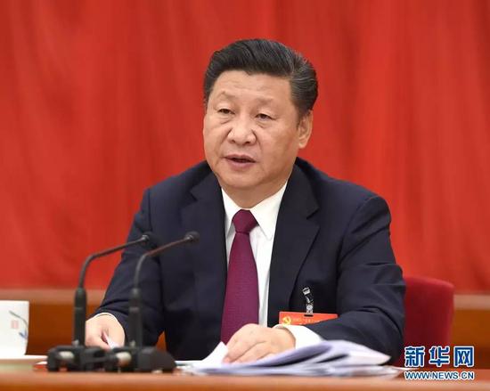 图为:中国共产党第十八届中央委员会第六次全体会议,于2016年10月24日至27日在北京举行。中央委员会总书记习近平作重要讲话。