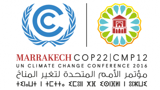 摩洛哥马拉喀什气候会议标志