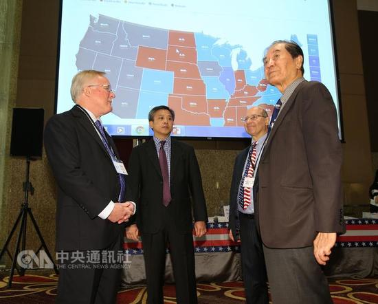 AIT及台湾民主基金会9日上午举行“美国大选选情面面观”活动。