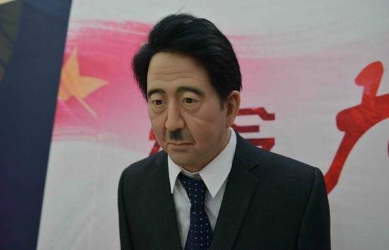 安倍蜡像