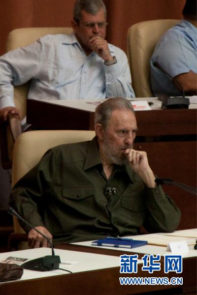 据古巴媒体11月26日报道，古巴革命领袖菲德尔·卡斯特罗去世，享年90岁。这是2010年8月7日在古巴首都哈瓦那拍摄的菲德尔·卡斯特罗的资料照片。 新华社记者王沛摄