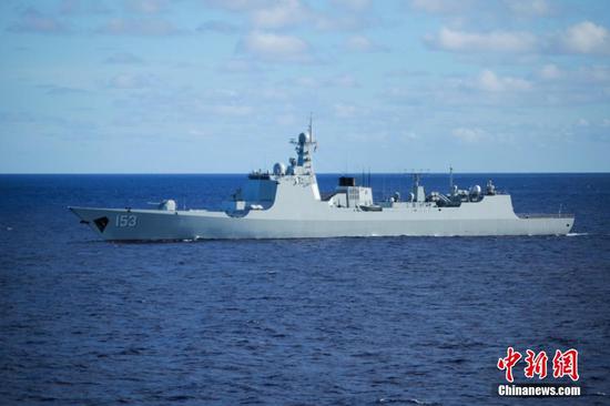 中国海军东海舰队“西安舰”
