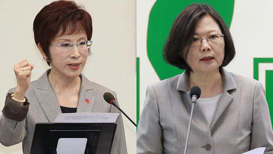 蔡英文将过境美国，洪秀柱同日赴旧金山与其“打擂台”。（台媒图）