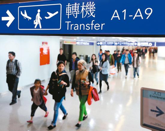 大陆游客赴台人数仍在减少。（图片来源：台湾《经济日报》）