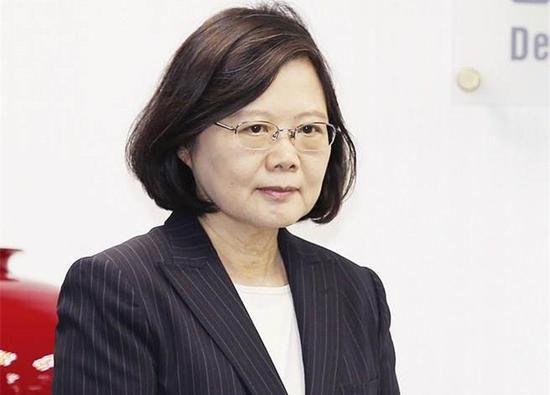 蔡英文。（图片来源：台湾《中时电子报》）