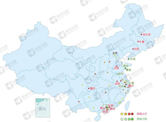 ▲一线城市增长停滞，二线城市增长迅猛