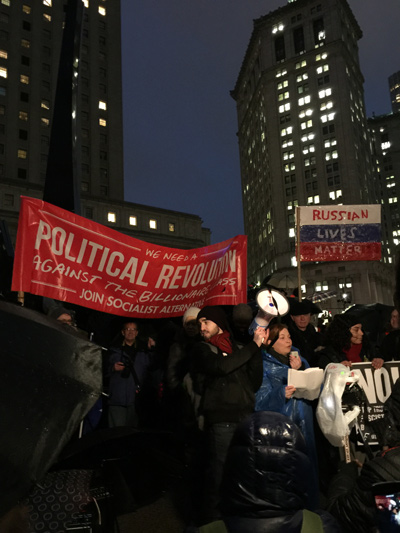 纽约抗议现场