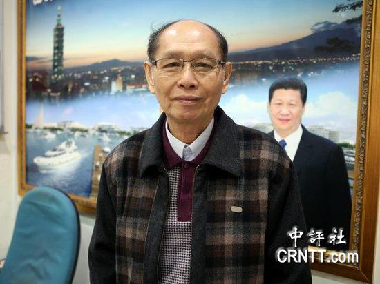 台湾旅游协会创会会长兼现任秘书长张景云(图片来源：中评社)