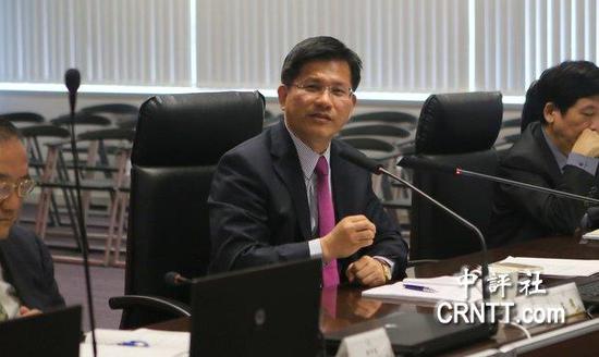 台中市长林佳龙。（图片来源：香港中评社）