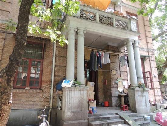 图为广州市的一处住宅，2月28日被韩国外交部证实为大韩民国临时政府旧址