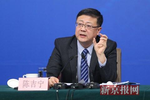 环保部部长陈吉宁。新京报记者 薛珺 摄