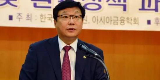 ▲韩国产业通商资源部长周亨焕（Joo Hyung Hwan）