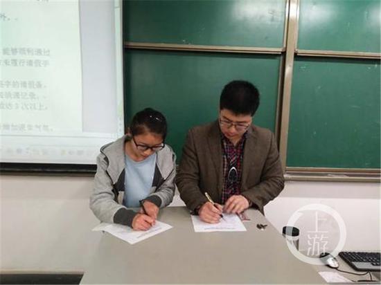 法治社会,合同与人们的生活息息相关,但老师跟学生签“课堂合同”却是不多见的。