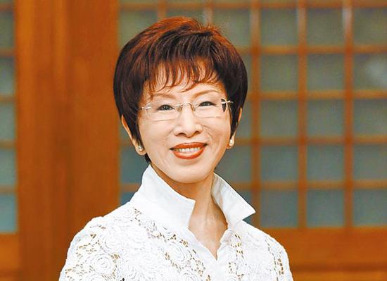 国民党主席洪秀柱。（图片取自网络）