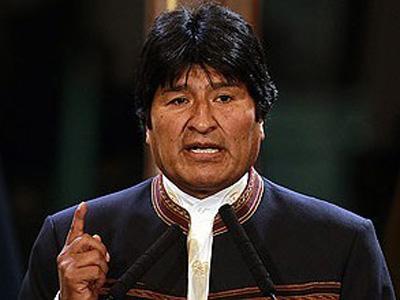 玻利维亚总统莫拉莱斯 资料图