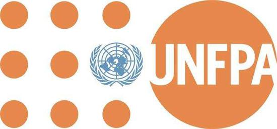 联合国人口基金会标志。资料图