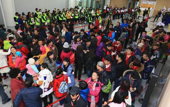曾经济州岛人满为患 资料图