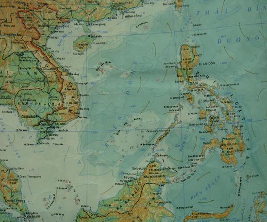 菲律宾地图 资料图