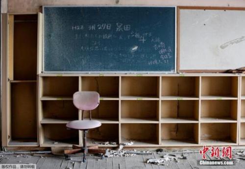 资料图：福岛灾区的小学