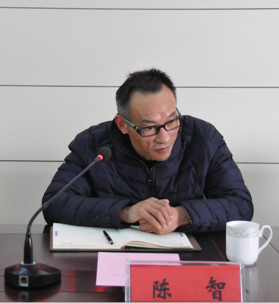 涟水县委政法委副书记陈智来洪泽法院考察|洪