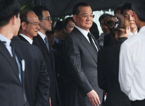 资料图:连战 来源:台湾《联合报》