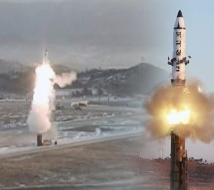 据韩国联合参谋部推测，今天早上朝鲜试射的导弹可能是“北极星2”型中程弹道导弹，该弹采用了固体燃料，据韩国军方推测其射程可达2500~3000公里。