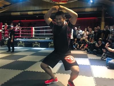 “格斗狂人”徐晓冬。 图/徐晓冬微博