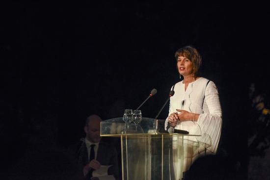 瑞士联邦主席多丽丝•洛伊特哈德 （Doris Leuthard）出席“新随瑞动”活动并讲话